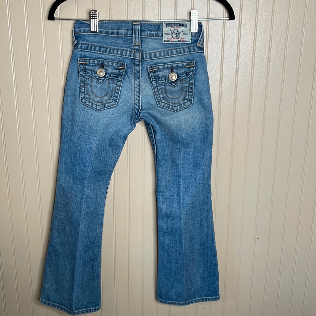 True Religion Jeans Blue Style Billy Boy Jeans Size 6 Boot Cut